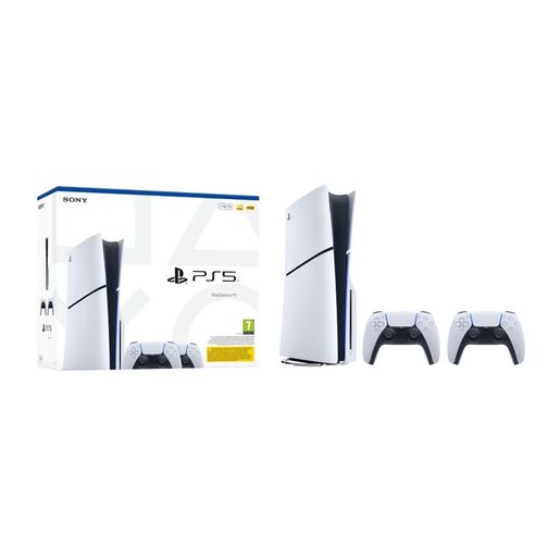 Konzola Sony PlayStation 5 1TB Slim + DualSense White