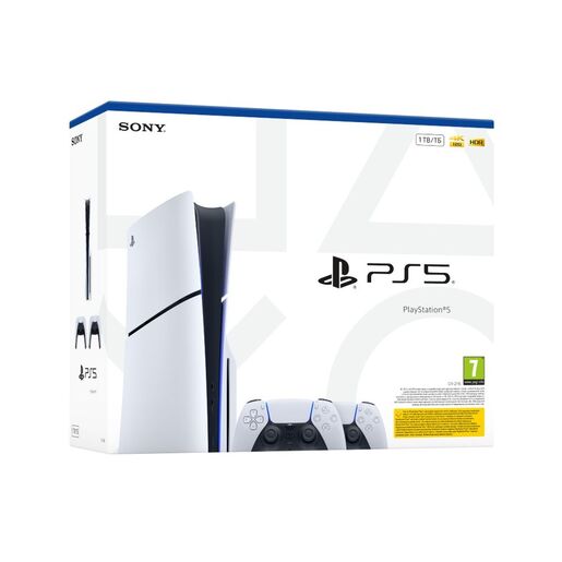 Konzola Sony PlayStation 5 1TB Slim + DualSense White