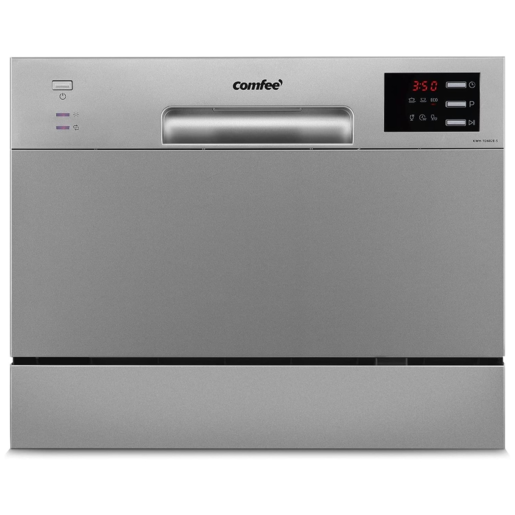 Comfee mašina za pranje sudova KWH-TD602E-S, 6 kompleta, 6 programa, Siva