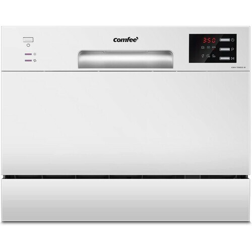 Comfee mašina za pranje sudova KWH-TD602E-W, 6 kompleta, 6 programa, Bela