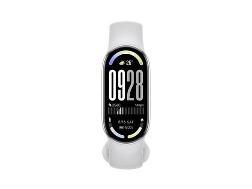 Xiaomi Smart Band 10 Glacier Silver, pametna narukvica (BHR07PSGL)