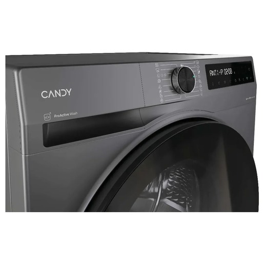 Candy mašina za pranje i sušenje veša BWR 496BL10G-S, 9 kg, 1400 rmp, Smart Spray, Clean Shield, siva