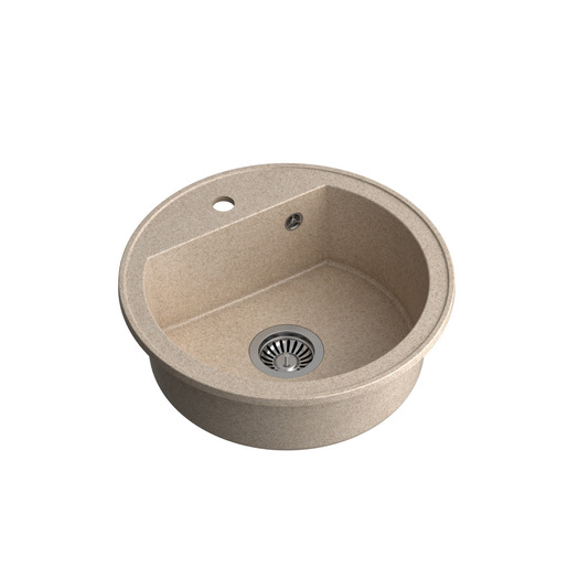 Quadron JOHNNY 210 GraniteQ,ugr Sudopera 1 kada,river sand/steel HCQC5151BEZK