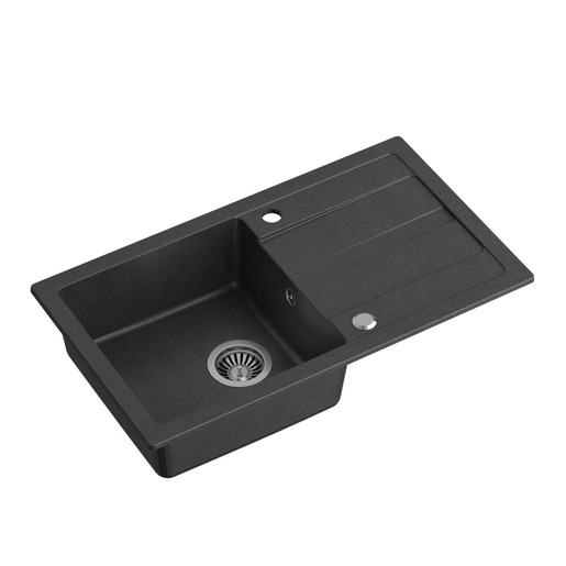 Quadron TOM 111 - Sudopera sa 1 kadom, rucni sifon , crna HCQM7744CZ