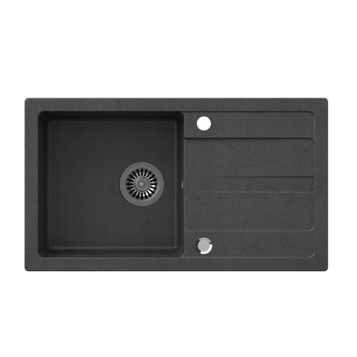 Quadron TOM 111 - Sudopera sa 1 kadom, rucni sifon , crna HCQM7744CZ
