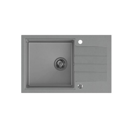 Quadron PETER 111 GraniteQ,ugr Sudopera 1 posuda+oced+sifon srebrna HCQP7850SZK