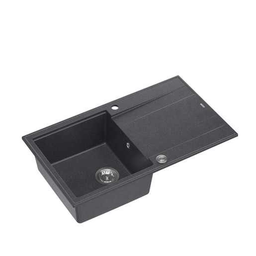 Quadron EVAN 111 GraniteQ, ugr Sudopera 1 posuda set crna, HCQE8650U8_BS_P2O