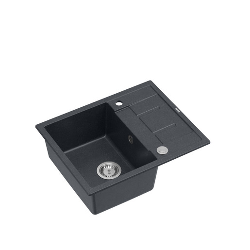 Quadron MORGAN 116 GraniteQ, ugr Sudopera 1 posuda crna/steel HB8210U8-BS_P2O