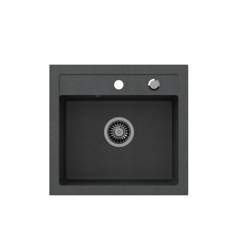 Quadron JOHNNY 110 GraniteQ, ugradni Sudopera s 1 posudom crna HCQJ5047CZK