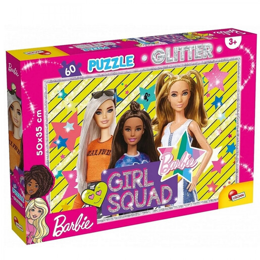 Barbie Slagalica 60pcs Glitter Girls Lisciani   49048