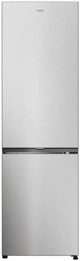 Candy kombinovani frižider CNDQ2S514EX, 206 l, hOn aplikacija, inox
