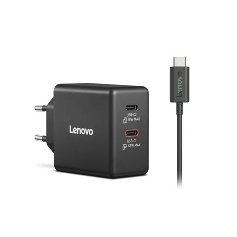 NOT DOD LN Punjač Dual USB-C 65W GaN Charger, 40AW065BEU