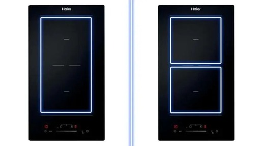 Haier ugradna ploča HAB32SC, Staklokeramička, 2 zone kuvanja, crna