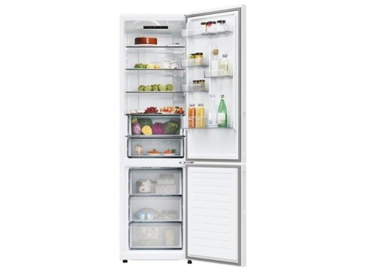 Candy kombinovani frižider ECN2CQTEW206, 409 l, No Frost, Super Cooling, bela
