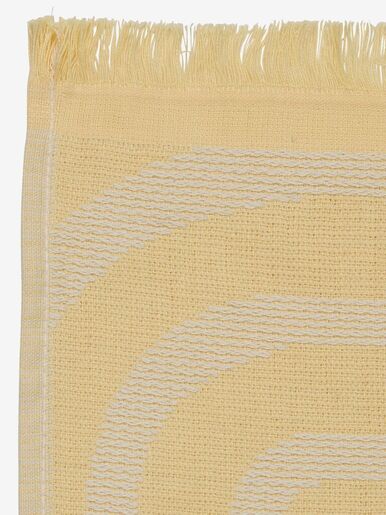 Peškir za plažu VELORA jacquard 80x160cm vanila