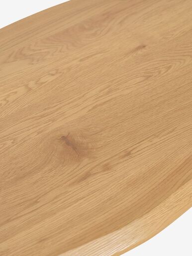 Stočić VELORA 70x120 natur hrast boja/crna