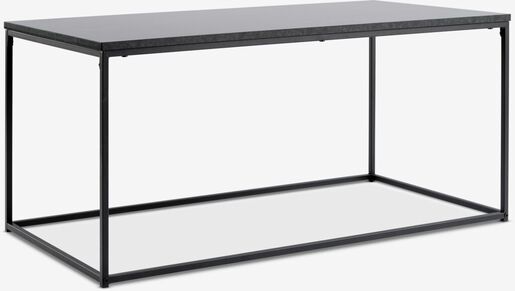 Stočić VELORA 50x100 boja mermera/crna