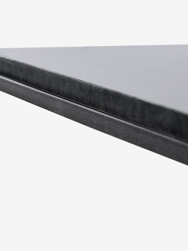 Stočić VELORA 50x100 boja mermera/crna