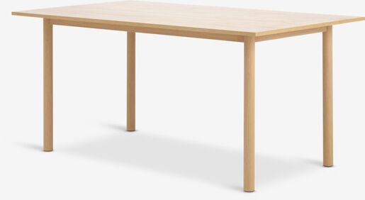 Trpezarijski sto VELORA 90x160 boja natur hrast