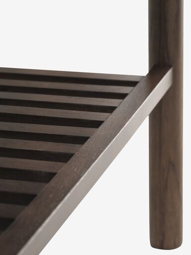 Stočić VELORA 60x110 polica tamni hrast