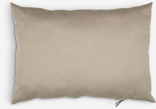 VELORA Jastuk za leđa velour 50x70 bež