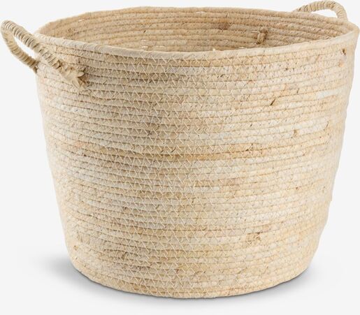 VELORA Korpa Ø35xH26cm natural