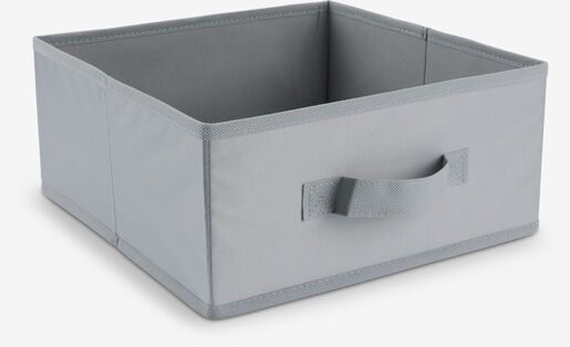 VELORA Korpa W28xL28xH13cm svetlo siva