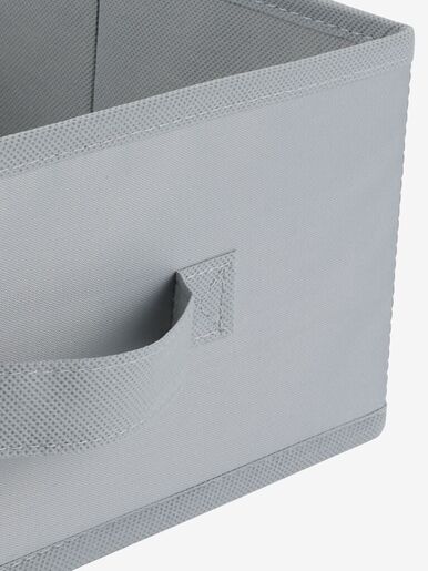 VELORA Korpa W28xL28xH13cm svetlo siva