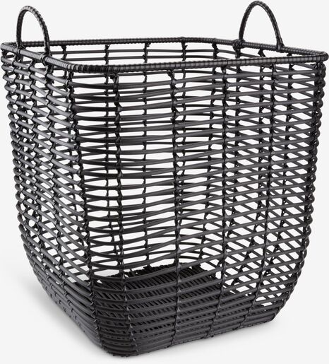 VELORA Korpa W37xL37xH39cm crna