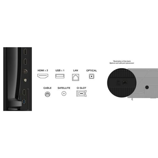 TCL QLED TV 55" 55T69C, 4K Ultra HD, Google TV