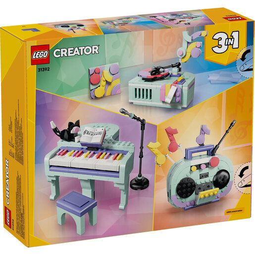 LEGO Muzički dekor – klavir sa mačkom 31392