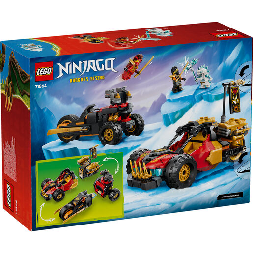 LEGO Kajeva i Kolova kombinovana vozila 71864