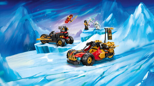 LEGO Kajeva i Kolova kombinovana vozila 71864