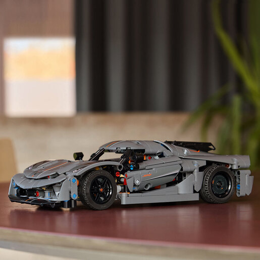 LEGO Koenigsegg Jesko Absolut sivi hiperautomobil 42173
