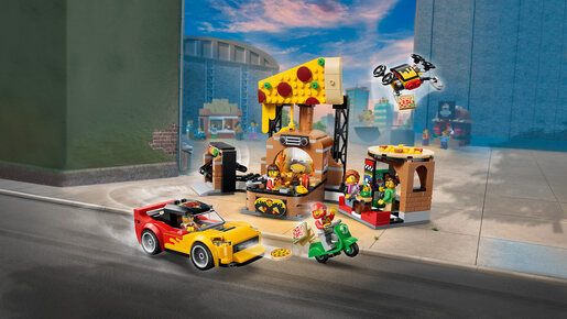 LEGO Dostava pice sa vozilima 60496