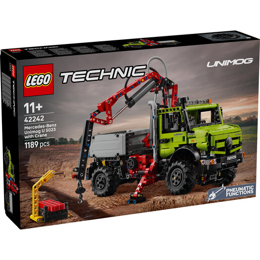 LEGO Mercedes-Benz Unimog U 5023 sa kranom 42242