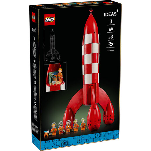 LEGO Tintinova® raketa za Mesec 21367