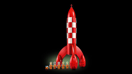 LEGO Tintinova® raketa za Mesec 21367