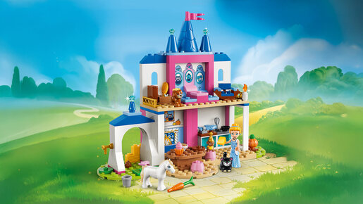 LEGO Pepeljugin zamak za životinje 43283