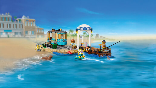 LEGO Klasični tramvaj na plaži 60506