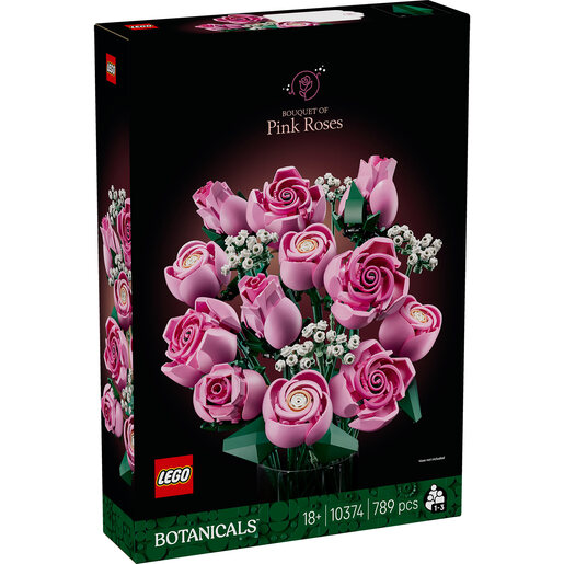 LEGO Buket ružičastih ruža 10374