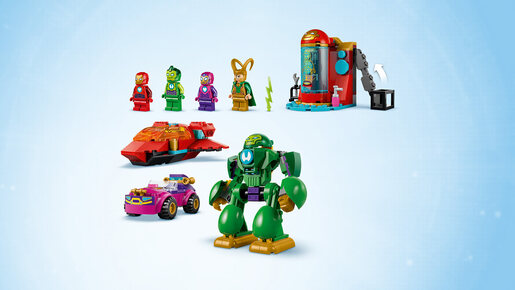 LEGO Loki protiv Ajronmenovog tima 11211