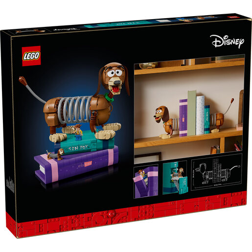 LEGO Držači za knjige u obliku psa Slinkija iz Priče o igračkama 43301