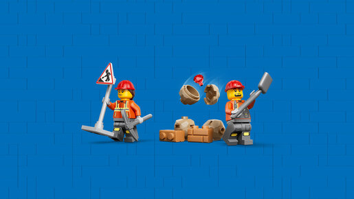 LEGO Žuti bager-utovarivač 60480