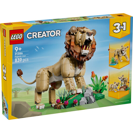 LEGO Divlje životinje: Veličanstveni lav 31386