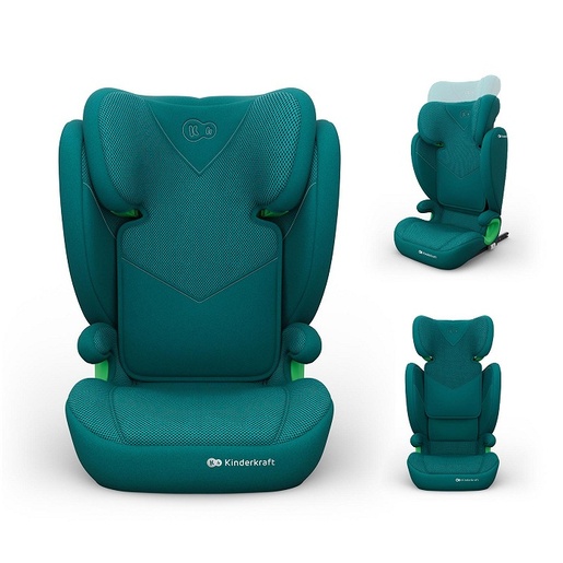 KINDERKRAFT AUTO SEDIŠTE JUNIOR FIX 2 PLUS I-Size 100-150cm GREEN KCJUFI20GREPL0N
