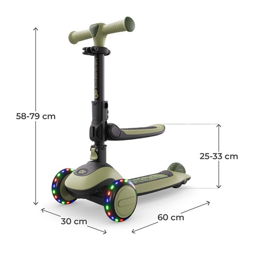 KINDERKRAFT TROTINET HALLEY 2 GRASSLAND GREEN KRHALL02GRE0000