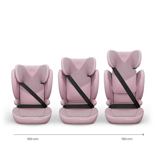 KINDERKRAFT AUTO SEDIŠTE JUNIOR FIX 2 PLUS I-Size 100-150cm PINK KCJUFI20PNKPL0N