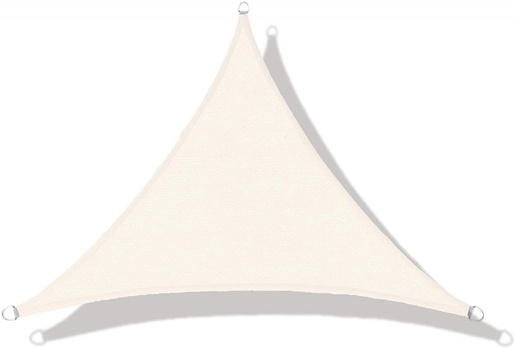 MULTIGARDEN Trostrano suncobran jedro 3×3×3 m, vodootporno, bež - 19190B BEIGE