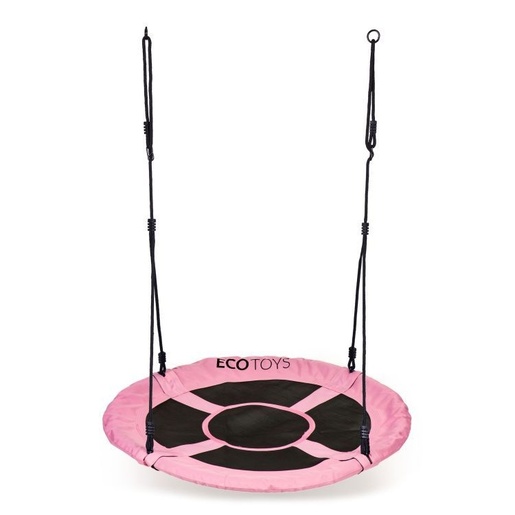 ECO TOYS Baštenska ljuljaška 100 cm, roze - BOC100 PINK